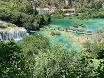 Visite privée des cascades de Krka depuis Trogir